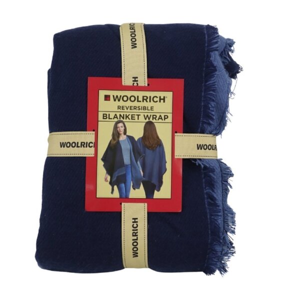 NWT Woolrich Reversible Blanket Wrap - Picture 2 of 3
